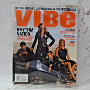 Vibe Magazine February 2002 Usher Raymond, Faith Evans, Aisha Tyler, Craig 🌸